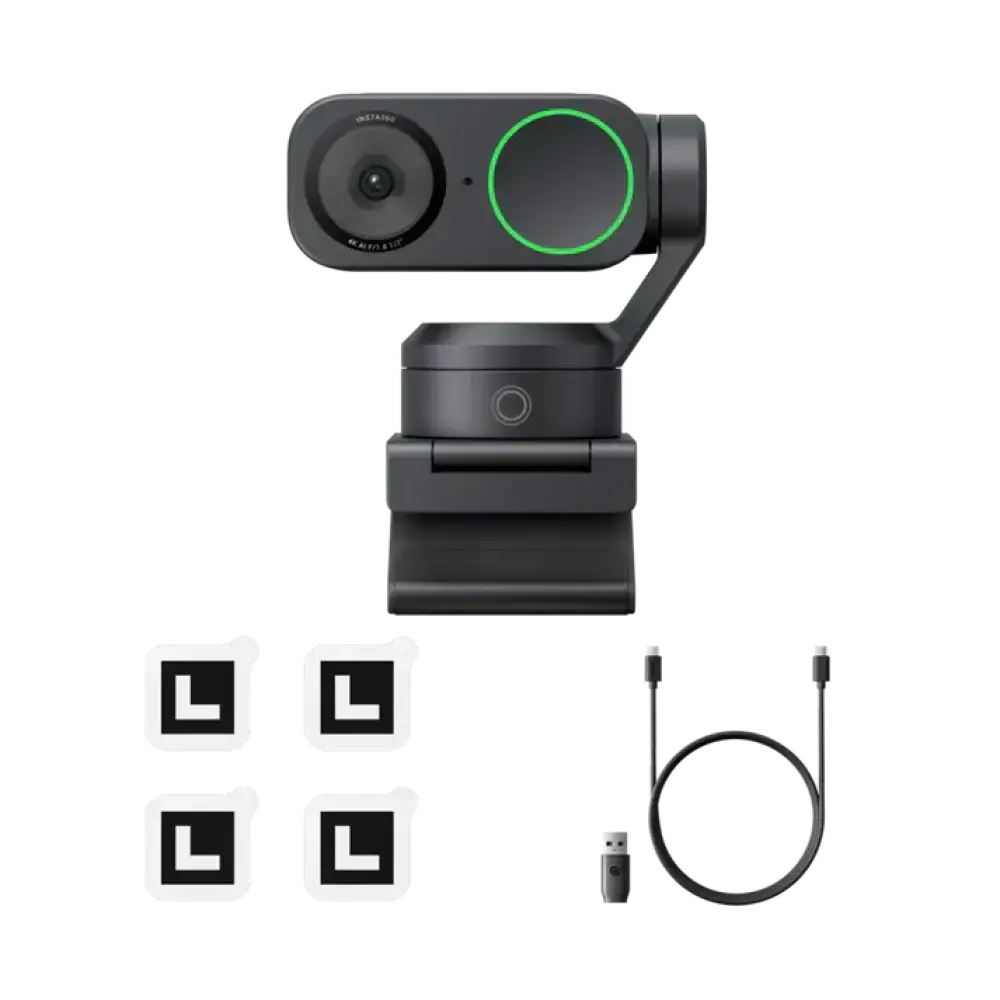 Insta360 Link 2 & 2C - Ai 4K Webcam / Pro Audio