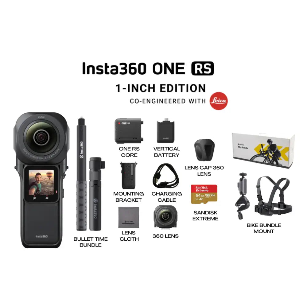 Insta360 One Rs 1 - Inch 360 Bike Kit