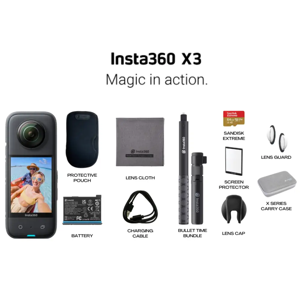 Insta360 X3 64Gb / Protection Kit